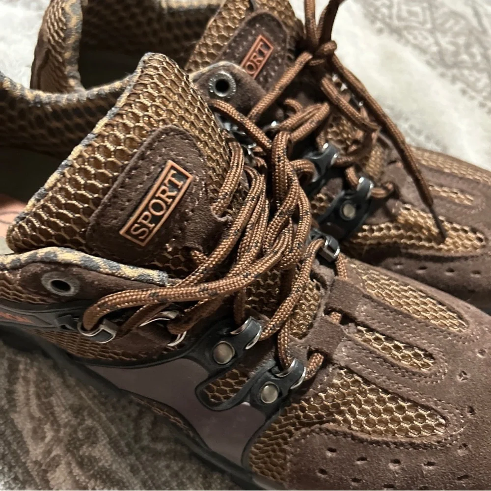 Cejiatu Sport FASHION men’s Shoes 43 (9.5-10) brown